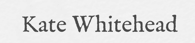 Kate Whitehead, Artist